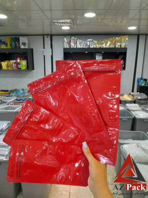 باکس پوچ قرمز براق